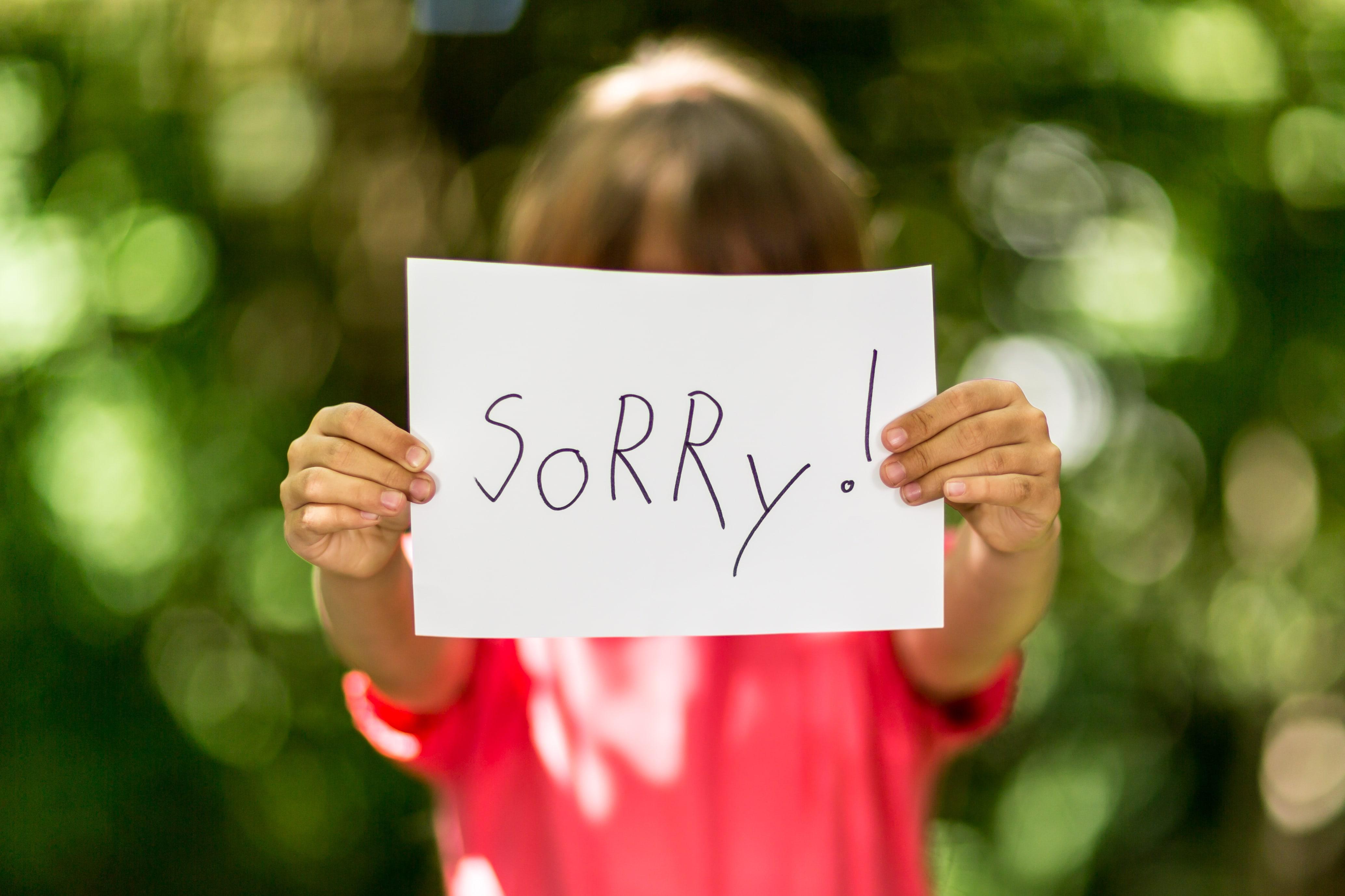 The Benefits of a Sincere Apology